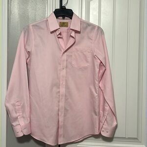 Boys 14/16 Class Club Dillards Brand pink button down, like new, worn once PINK